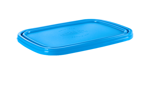 Tapa rectangular azul Freshbox - Pieza de recambio