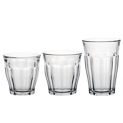 [MM] Le Picardie® - Mixed set of 18 glasses 25cl, 31cl, 36cl