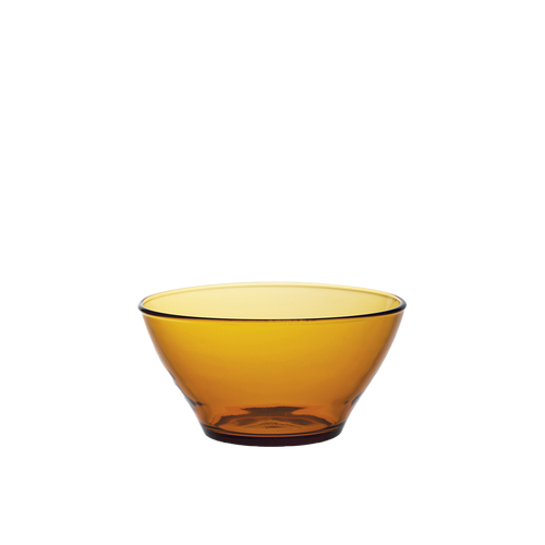 [MM] Lys - Amber glazen kom 0.51L (set van 6)