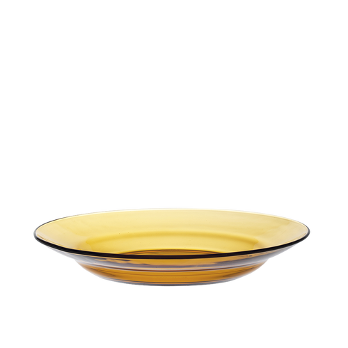 [MM] Lys - Soup plate 23 cm in colored glass (Set of 6)