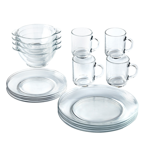 [MM] First equipment set - Plates, Mug 26 cl and Bowls with ears 51 cl